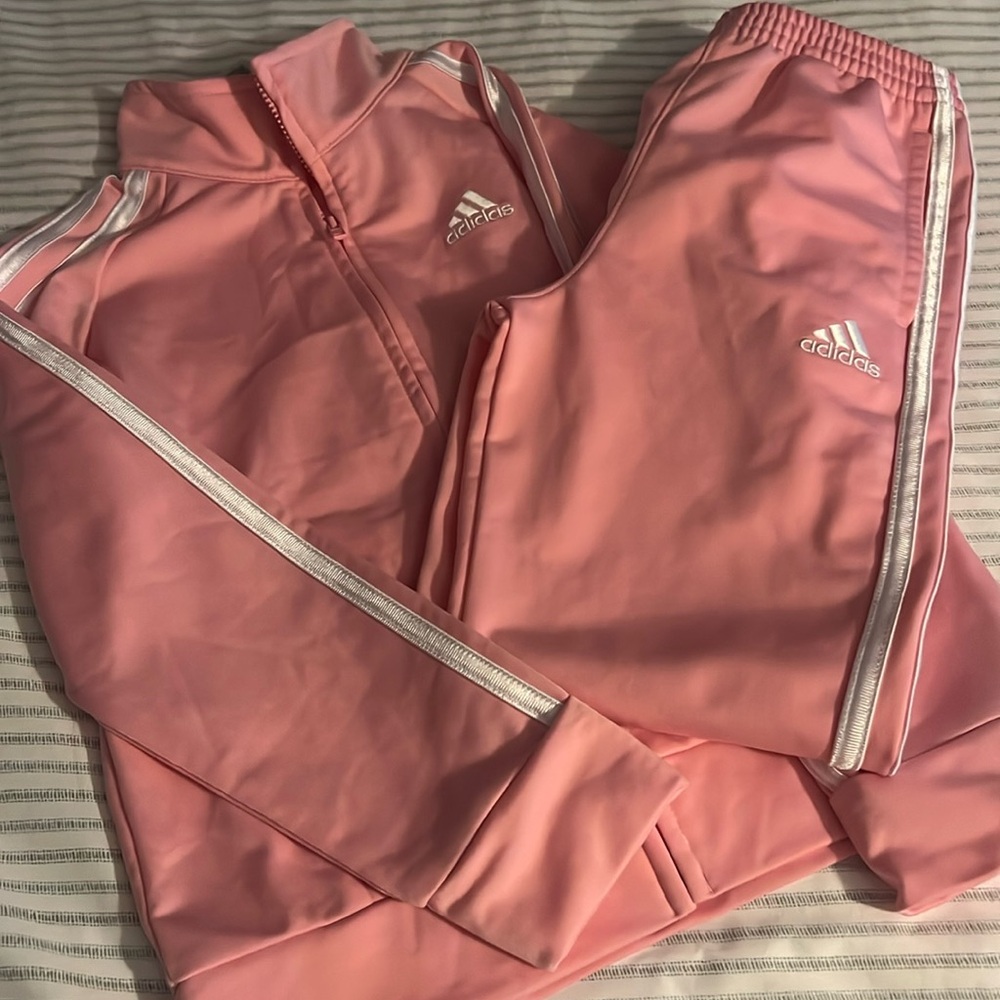 Adidas girl track suit